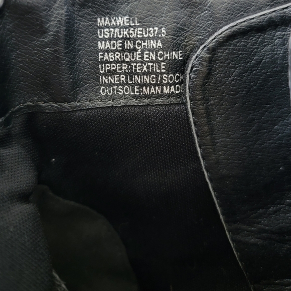 Shoe Dazzle Maxwell Lace-Up Pointed Toe Black Witch Bootie Size 7 - Picture 11 of 12